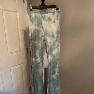Tie dye pull on pants